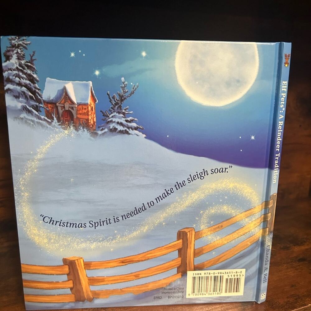 Elf Pets: A Reindeer Tradition Holiday Christmas Xmas Book Reading Teaching Kids - Picture 4 of 7